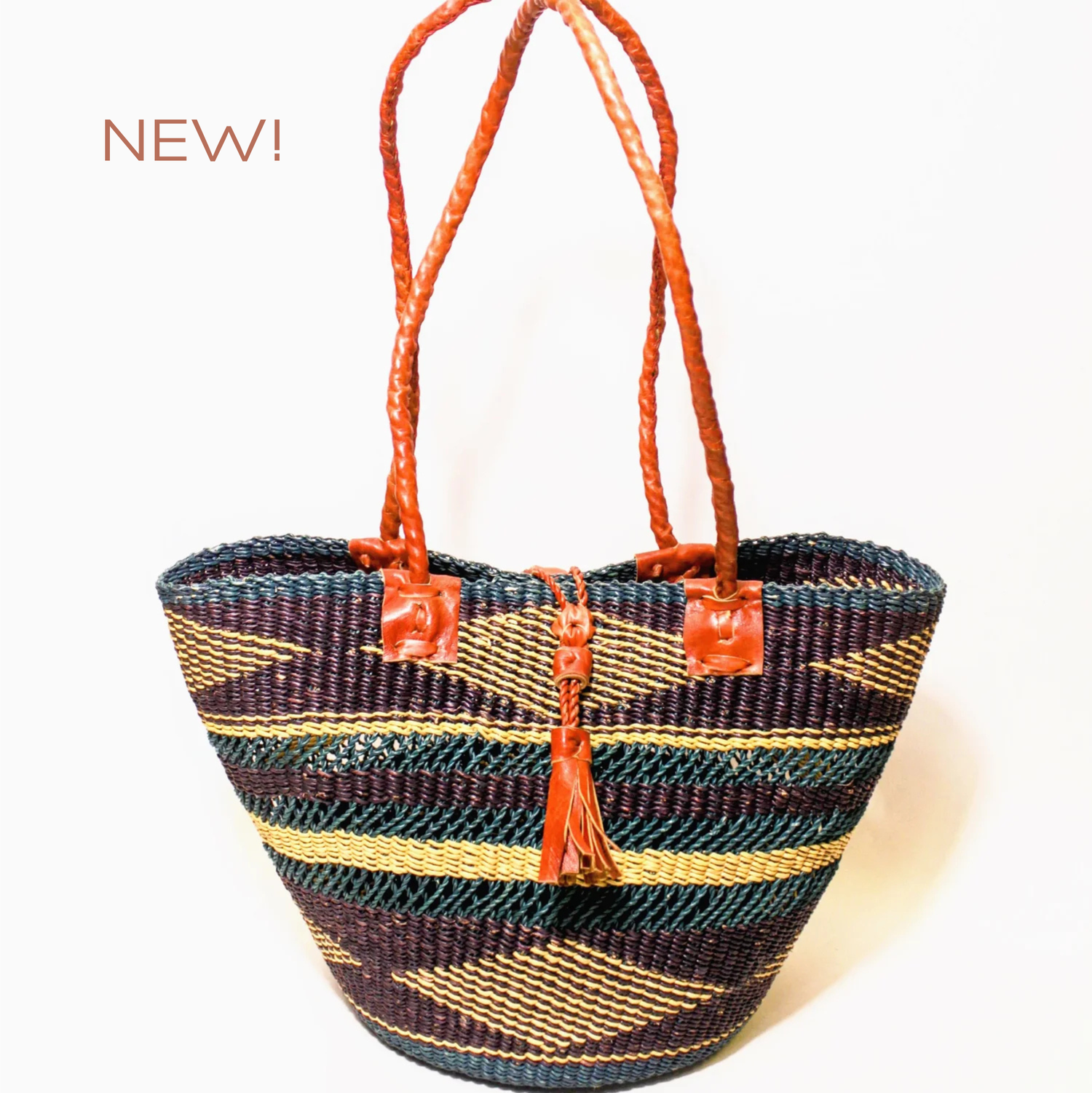 Bolga Shoulder Basket
