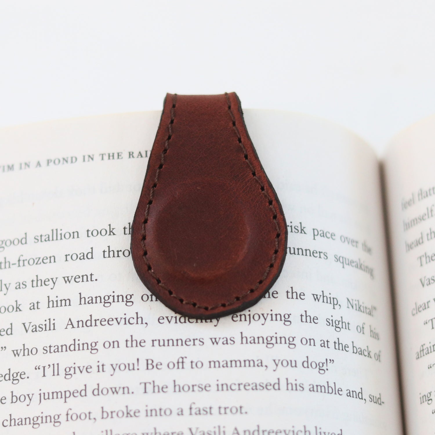 Leather Bookmark