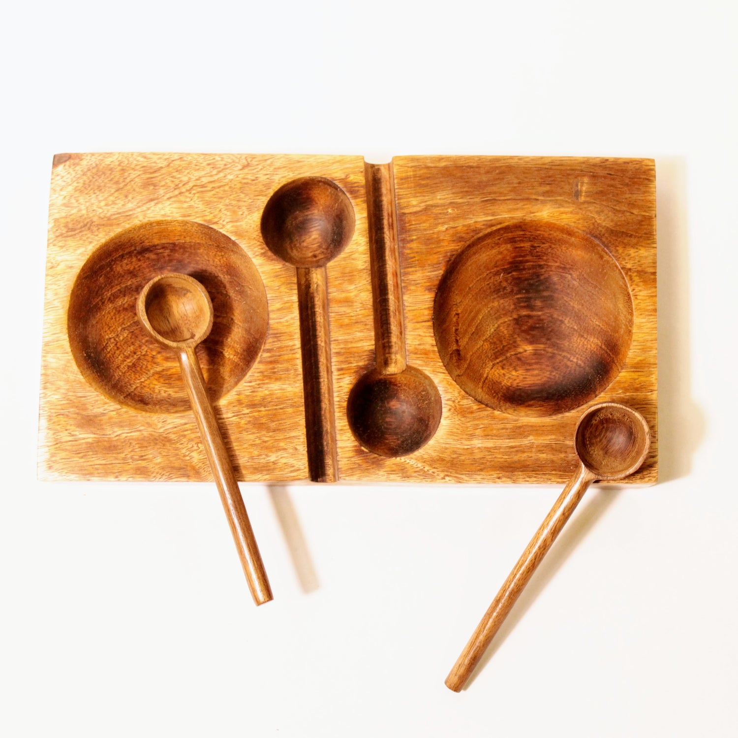 Mango Wood Condiment Dish