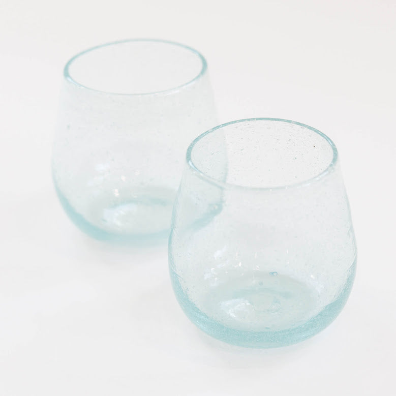Hand Blown Glassware (Set of 2)
